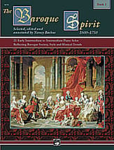 The Baroque Spirit piano sheet music cover